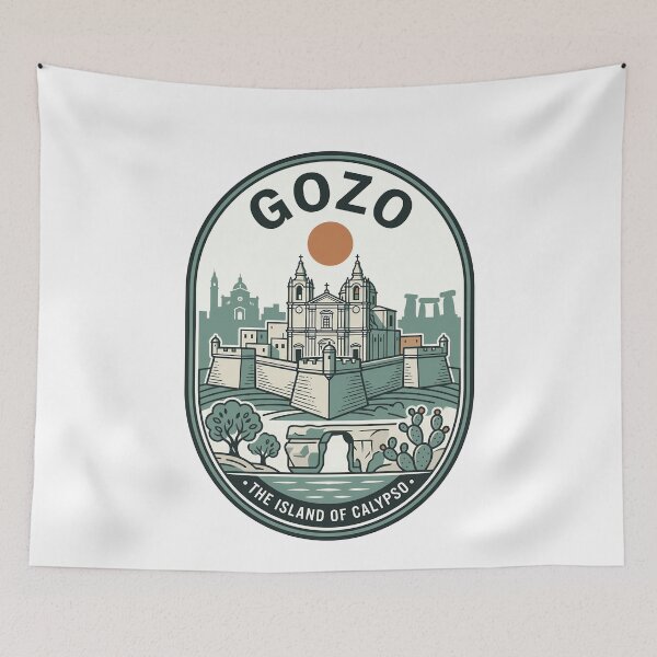 Item preview, Retro Gozo Malta Island of Calypso Travel Badge designed and sold by k3rstman1.
