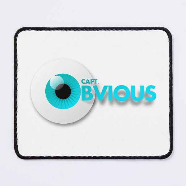 Item preview, Capt. Obvious designed and sold by Andrew McClain.