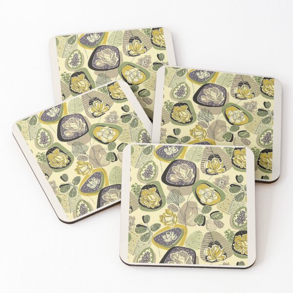 Item preview, William Morris Flowers yellow back, Morris William Wall Art, William Morris Print, William Morris green designed and sold by re-make-.