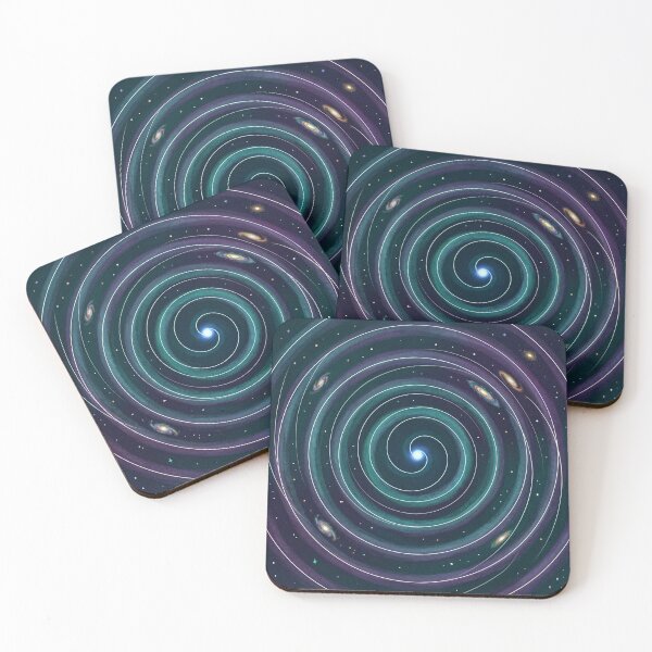 Item preview, Infinite Spiral Cosmos Cosmic Illustration designed and sold by AHOK-lab.