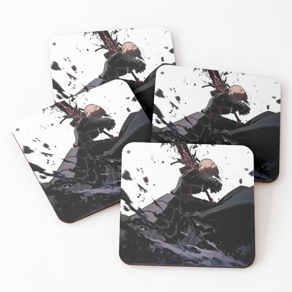 Item preview, Saber Alter Dark Excalibur Poster | Fate Anime Black Knight Art | Epic Anime Sword Aesthetic designed and sold by Dyan4.