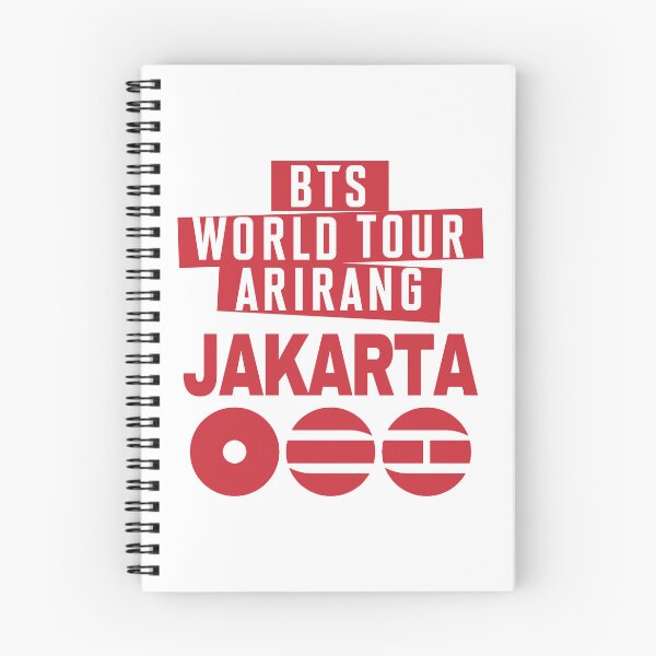 Artikelvorschau, BTS World Tour 2026 Arirang. JAKARTA. entworfen und verkauft von EunsooLee.