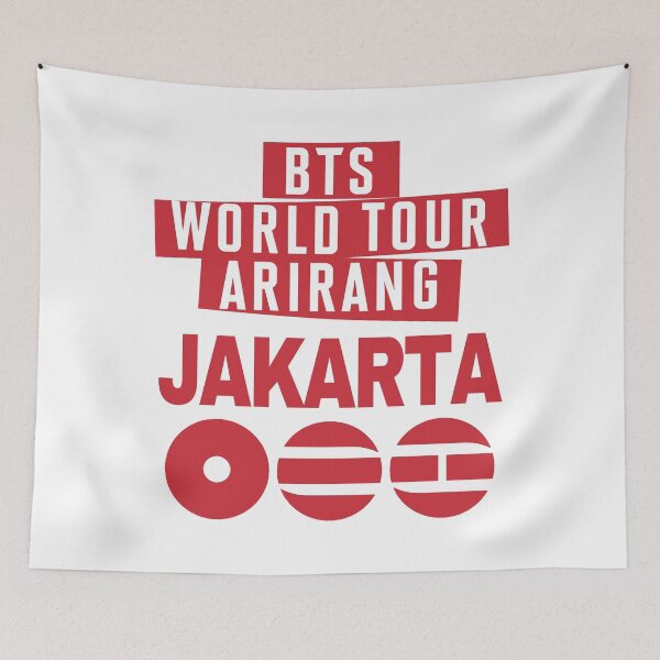 Item preview, BTS World Tour 2026 Arirang. JAKARTA. designed and sold by EunsooLee.