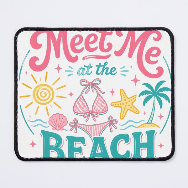 Item preview, Meet Me at the Beach Design designed and sold by AyteliaUsher.