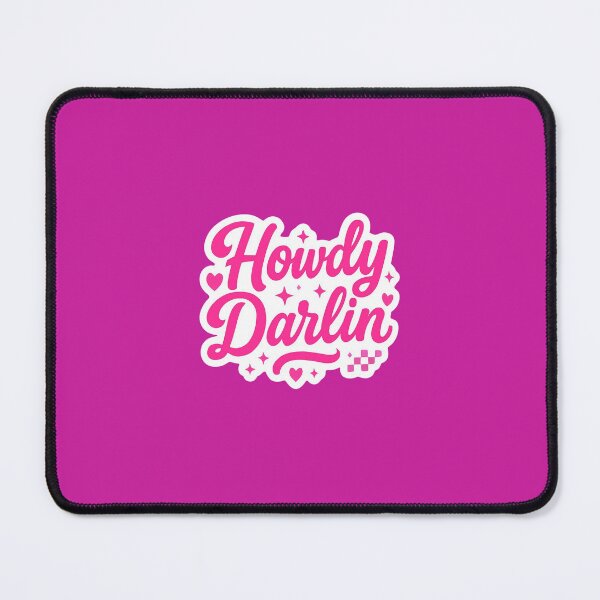 Item preview, Howdy Darlin Retro Pink Cowgirl Sticker designed and sold by PinkRodeoStudio.