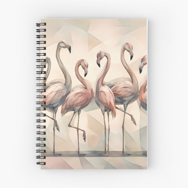 Item preview, Elegant Flamingo Parade designed and sold by cuprum.