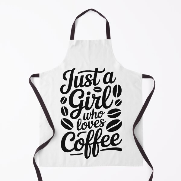 Item preview, Just a Girl Who Loves Coffee designed and sold by jkrphoto.