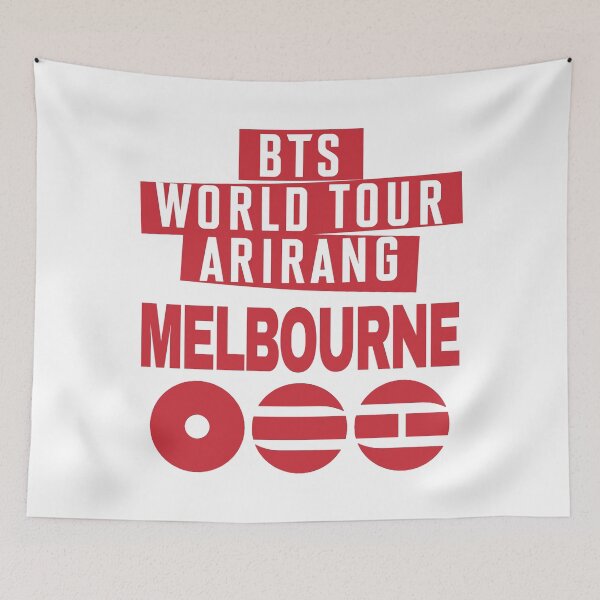 Item preview, BTS World Tour 2026 Arirang. MELBOURNE. designed and sold by EunsooLee.