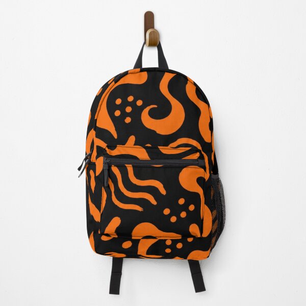 Item preview, Retro Tangerine Scribble Seamless Pattern designed and sold by optimusprime39.