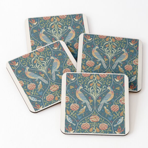 Item preview, William Morris Flowers beige back, Morris William Wall Art, William Morris Print, William Morris Flowers pattern designed and sold by re-make-.