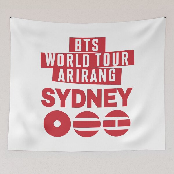 Artikelvorschau, BTS World Tour 2026 Arirang. SYDNEY. entworfen und verkauft von EunsooLee.