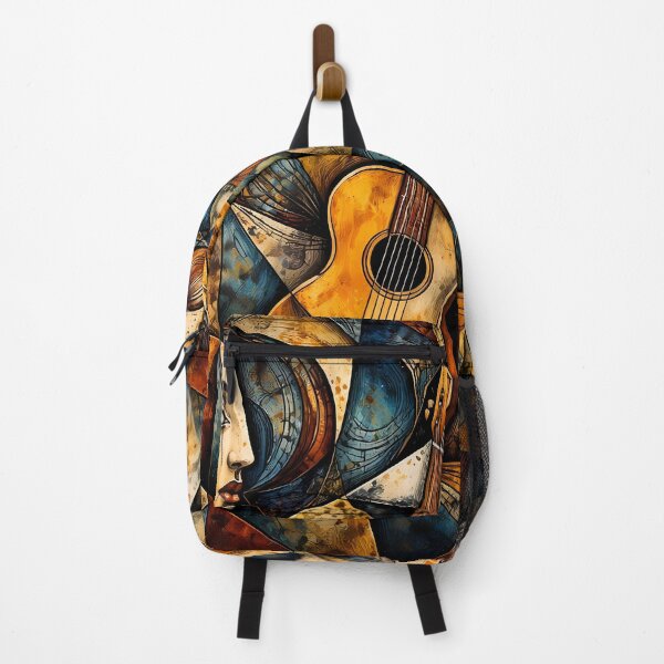 Item preview, Cubist Guitar and Faces Composition designed and sold by cuprum.