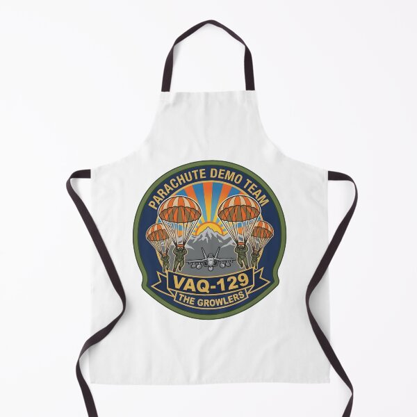 Item preview, VAQ-129 Parachute Demo Team Military Patch designed and sold by CharlieDesings.