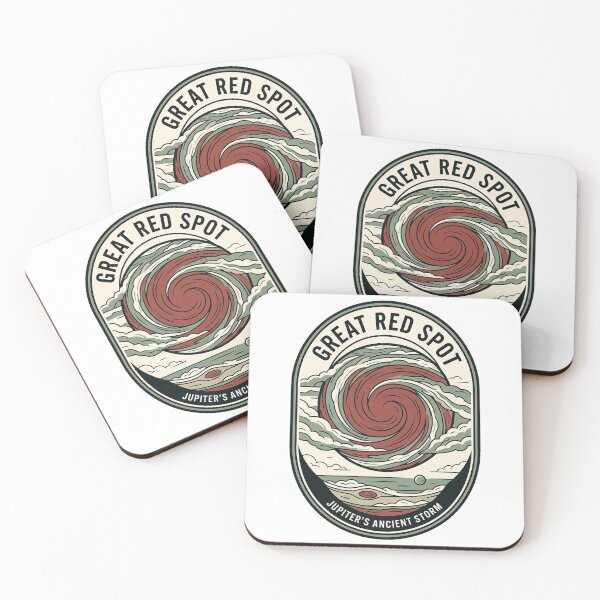Item preview, Vintage Jupiter Great Red Spot Space Storm designed and sold by k3rstman1.