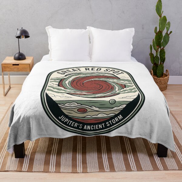 Item preview, Vintage Jupiter Great Red Spot Space Storm designed and sold by k3rstman1.