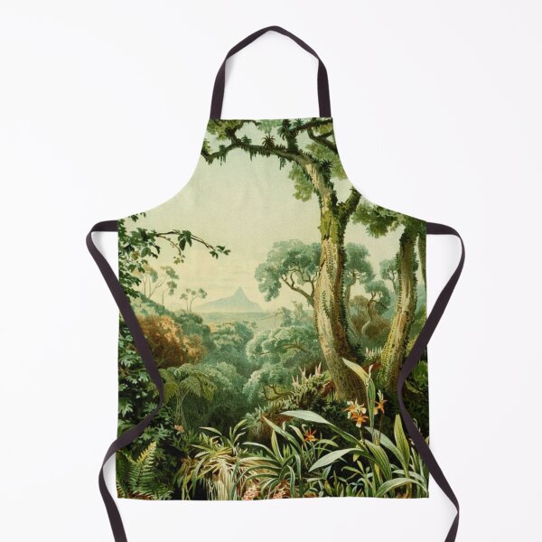 Item preview, Vintage Tropical Forest Landscape - Antique Botanical Study designed and sold by NaturaliaStudio.