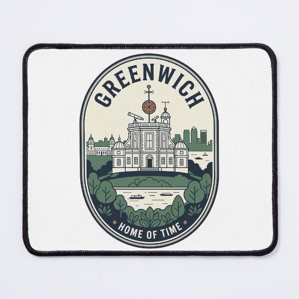 Item preview, Greenwich Royal Observatory London Home Of Time Badge designed and sold by k3rstman1.
