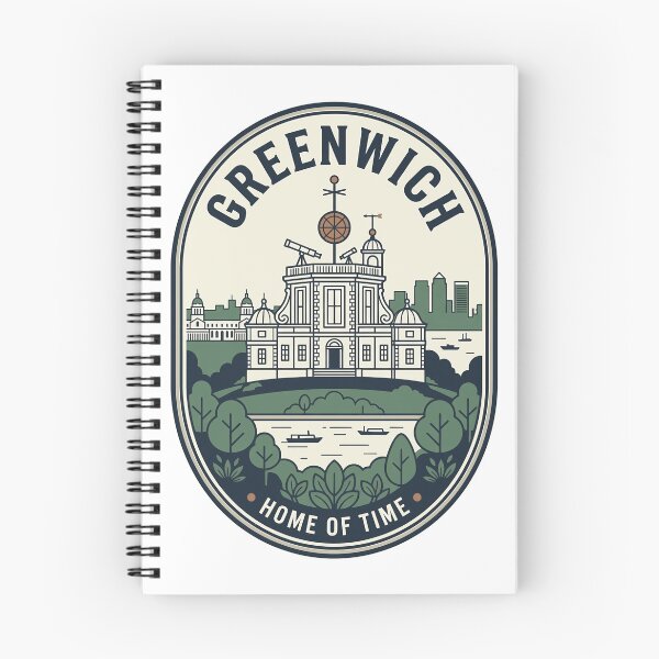 Item preview, Greenwich Royal Observatory London Home Of Time Badge designed and sold by k3rstman1.