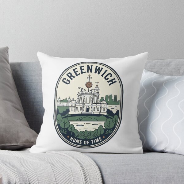 Item preview, Greenwich Royal Observatory London Home Of Time Badge designed and sold by k3rstman1.