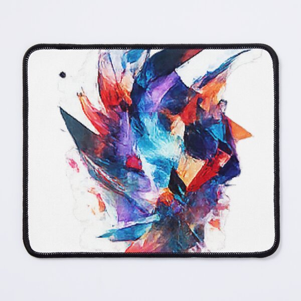 Item preview, Abstract Color Explosion Crystal Palette Knife Painting designed and sold by Northline Creative.