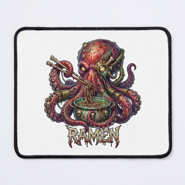 Item preview, Octopus Eating Ramen designed and sold by SignalStatic.