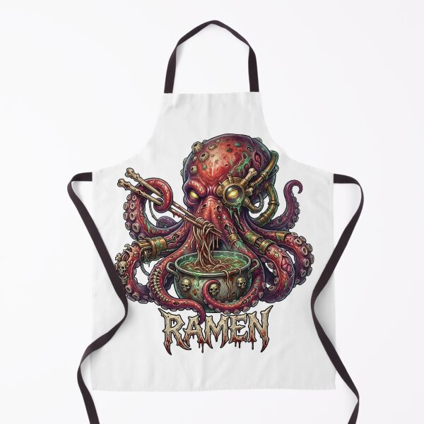 Artikelvorschau, Oktopus isst Ramen entworfen und verkauft von SignalStatic.