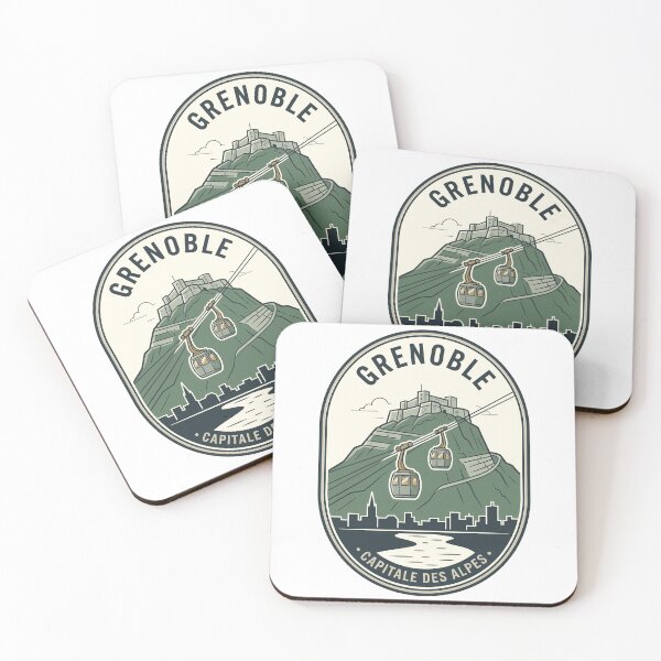 Item preview, Grenoble France Bastille Cable Car Vintage Badge designed and sold by k3rstman1.