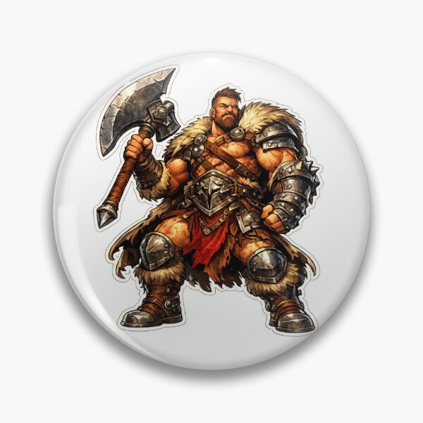 Item preview, Barbarian Axe Warrior designed and sold by photoparadise22.