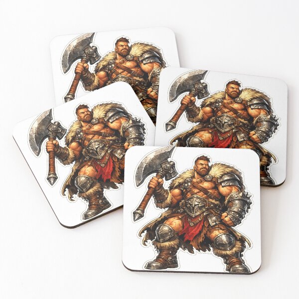 Item preview, Barbarian Axe Warrior designed and sold by photoparadise22.