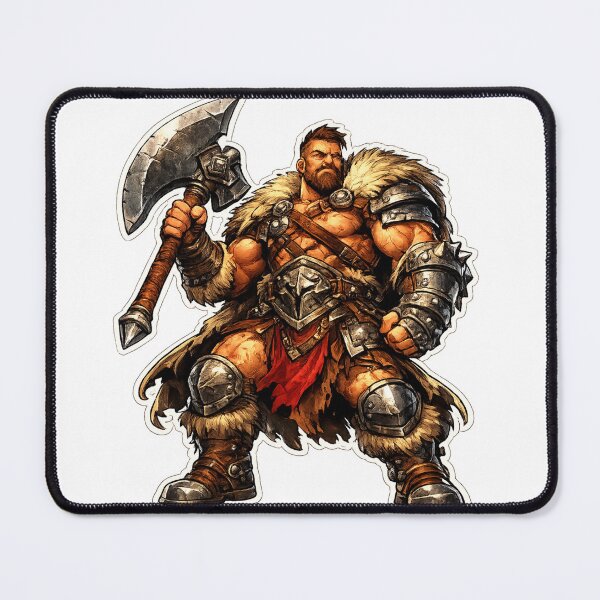 Item preview, Barbarian Axe Warrior designed and sold by photoparadise22.