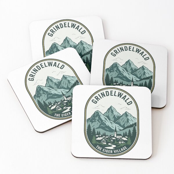 Item preview, Grindelwald Switzerland Eiger Village Vintage Travel Badge designed and sold by k3rstman1.