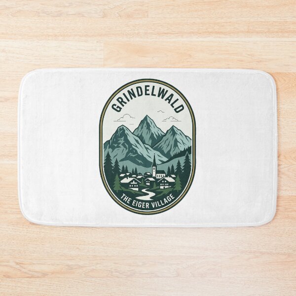 Item preview, Grindelwald Switzerland Eiger Village Vintage Travel Badge designed and sold by k3rstman1.