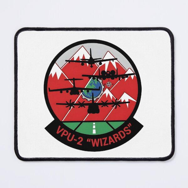 Item preview, US Navy VPU-2 "Wizards" Patrol Squadron Insignia designed and sold by CharlieDesings.