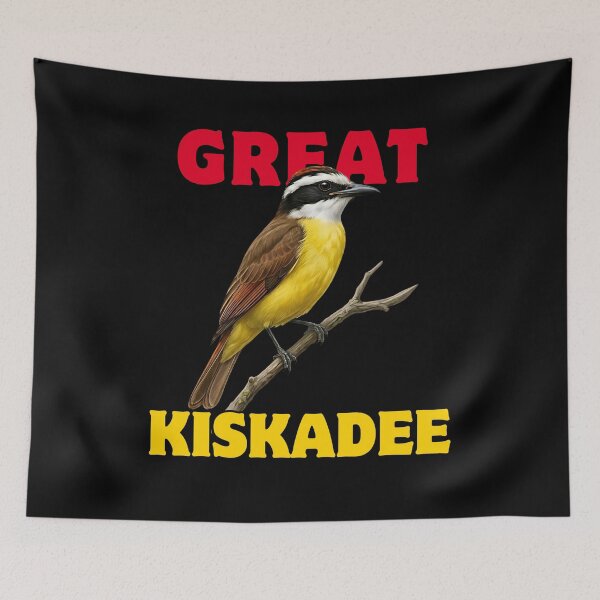 Item preview, Great Kiskadee Bird - Birdwatching Graphic designed and sold by Go Karillo.