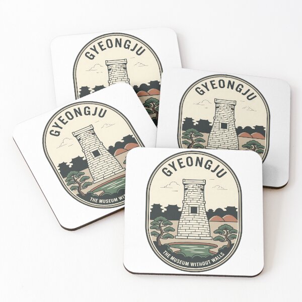 Item preview, Gyeongju South Korea Cheomseongdae Vintage Travel Badge designed and sold by k3rstman1.