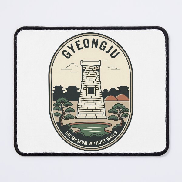 Item preview, Gyeongju South Korea Cheomseongdae Vintage Travel Badge designed and sold by k3rstman1.