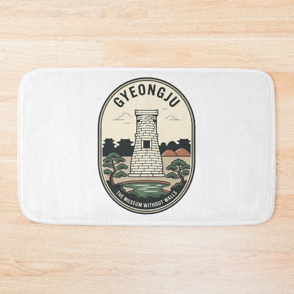 Item preview, Gyeongju South Korea Cheomseongdae Vintage Travel Badge designed and sold by k3rstman1.