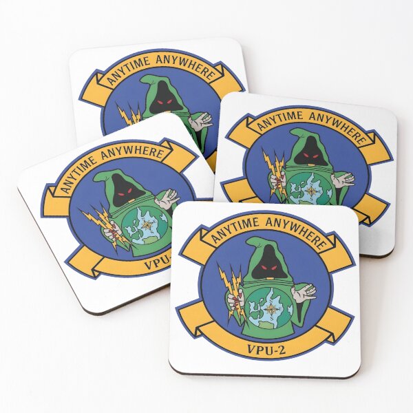 Item preview, US Navy VPU-2 "Wizards" Anytime Anywhere Insignia designed and sold by CharlieDesings.
