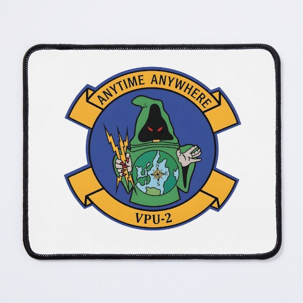 Item preview, US Navy VPU-2 "Wizards" Anytime Anywhere Insignia designed and sold by CharlieDesings.