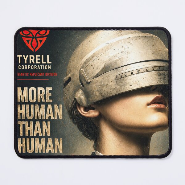 Item preview, More Human Than Human Visor designed and sold by PlanetBPop.