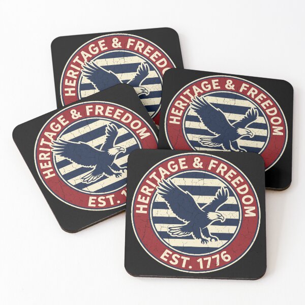 Item preview, Vintage Distressed Eagle Heritage 1776 designed and sold by TeNovaStudio ⭐⭐⭐⭐⭐.
