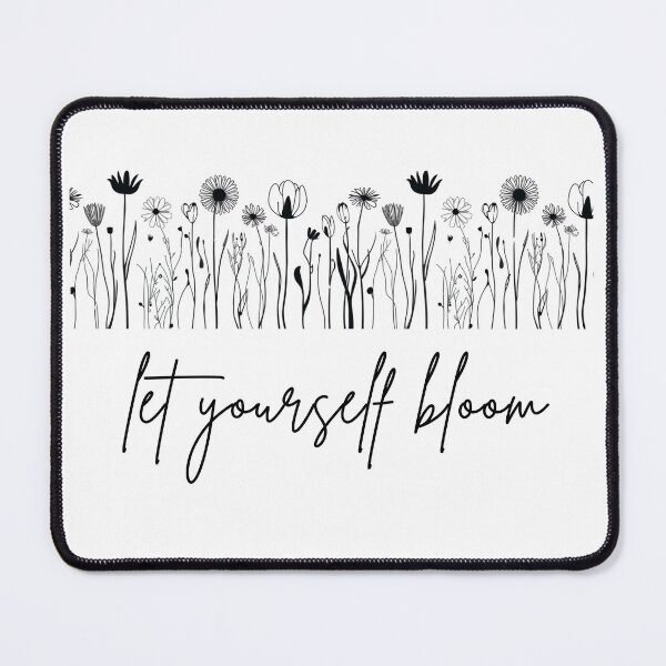 Aperçu de l'œuvre Laissez-vous épanouir | Fleurs simples créée et vendue par ZR-Prints.