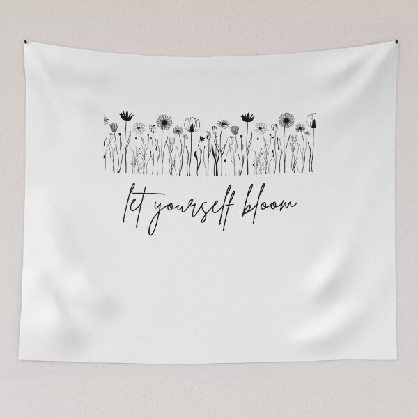 Item preview, Déjate florecer | Flores sencillas designed and sold by ZR-Prints.