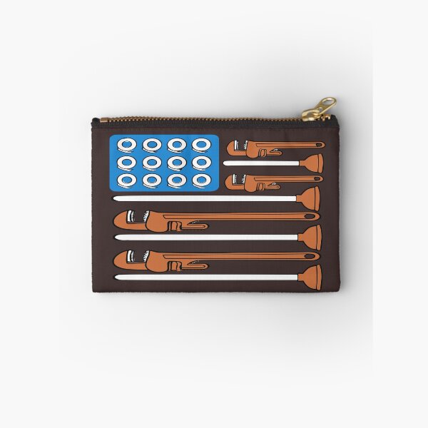 Item preview, Plumber American Flag Pipe Wrench 4th of July Plumbing designed and sold by Colorfulman.