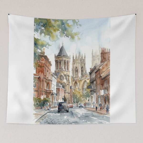 Item preview, York Minster Street Scene designed and sold by caracatita75.
