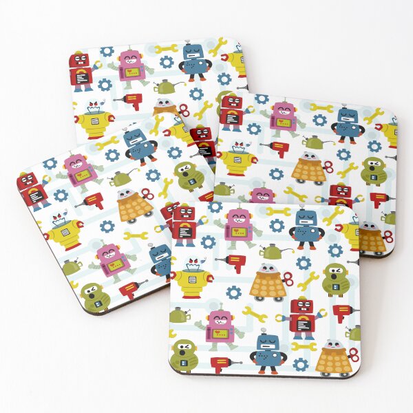 Item preview, Vintage Robots designed and sold by Sonia Pascual Izquierdo.