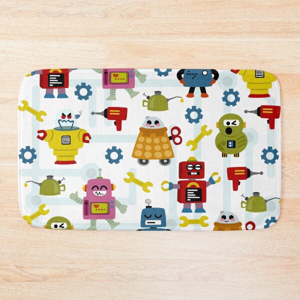 Item preview, Vintage Robots designed and sold by Sonia Pascual Izquierdo.