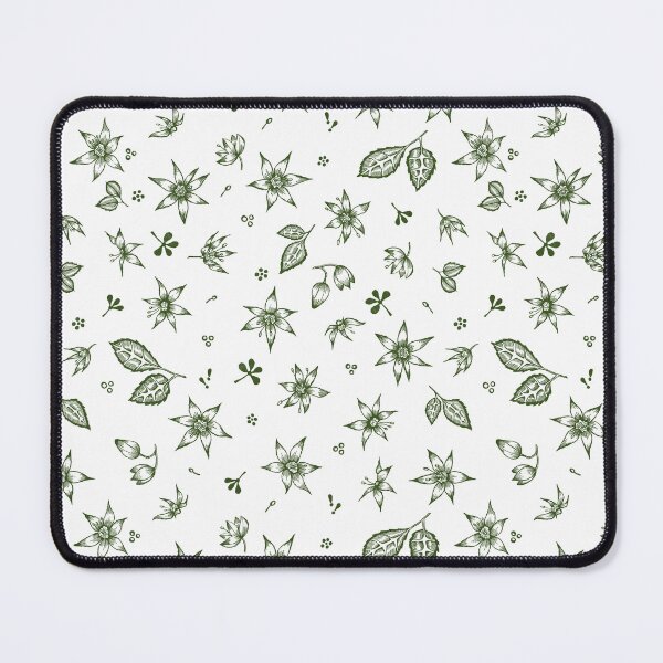 Item preview, Vintage 70's Inspired Floral Pattern - Green designed and sold by Hide&Quill.
