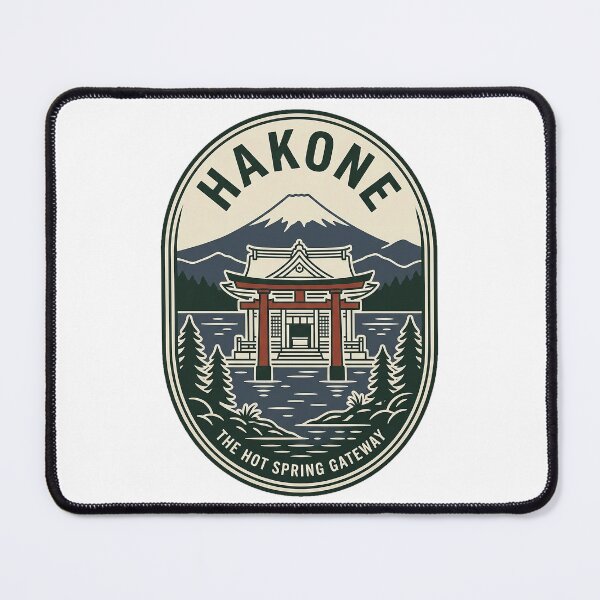 Item preview, Hakone Japan Mt Fuji Torii Gate Vintage Travel designed and sold by k3rstman1.