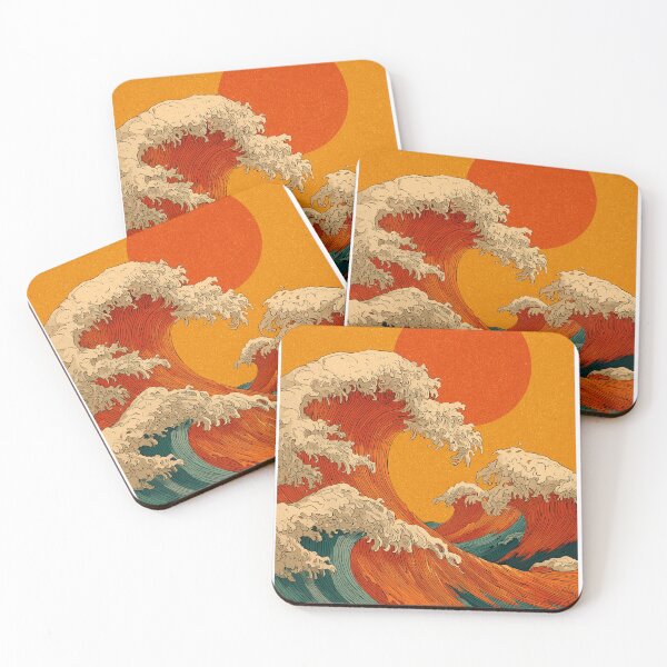 Item preview, Vintage Hokusai Wave designed and sold by InnerByJonas.